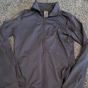 Champion purple zip up jacket